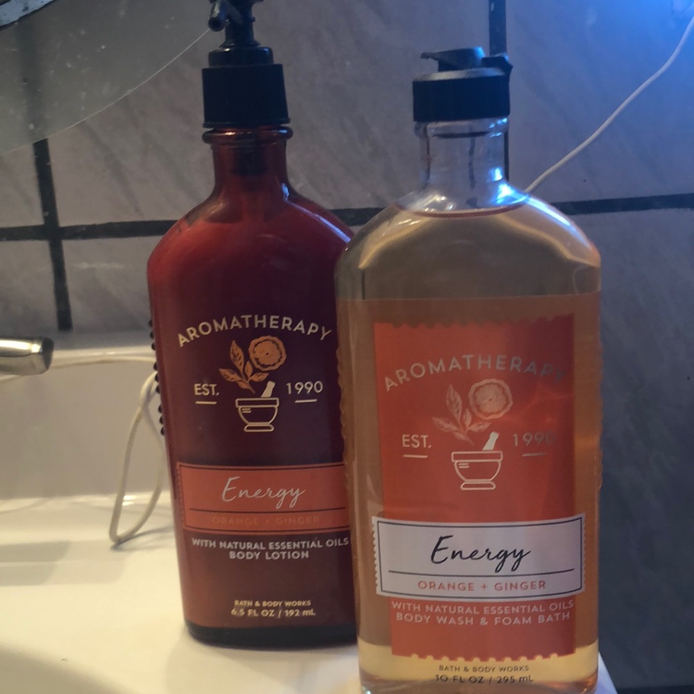 Aromatherapy Body Lotion and Body Wash